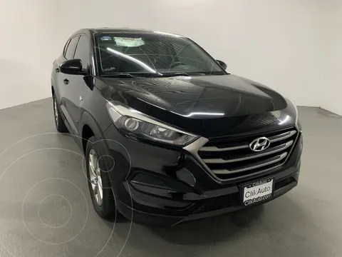 Hyundai Tucson GLS usado (2017) color Negro financiado en mensualidades(enganche $51,000 mensualidades desde $9,200)