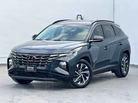 Hyundai Tucson GLS Premium usado (2023) color Gris financiado en mensualidades(enganche $105,578 mensualidades desde $10,415)