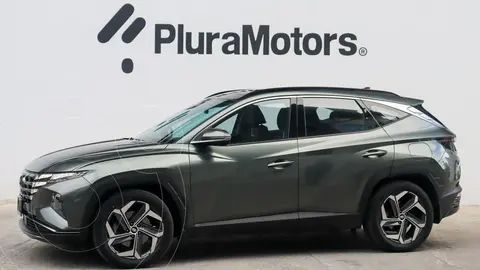 Hyundai Tucson Limited Tech usado (2022) color Gris financiado en mensualidades(enganche $107,580 mensualidades desde $9,166)