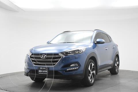 Hyundai Tucson Limited Tech usado (2017) color Azul Claro precio $400,100