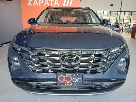 Hyundai Tucson Limited Tech usado (2023) color Azul financiado en mensualidades(enganche $133,252 mensualidades desde $10,190)