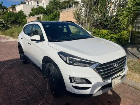 Hyundai Tucson Limited Tech usado (2019) color Blanco precio $295,000