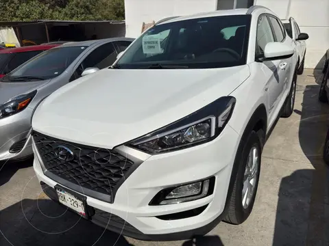 Hyundai Tucson GLS Premium usado (2021) color Blanco financiado en mensualidades(enganche $96,472 mensualidades desde $9,117)