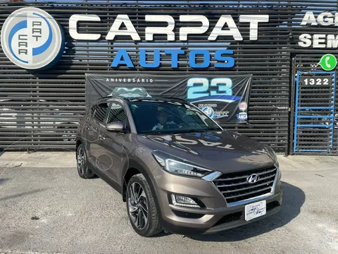 Hyundai Tucson Limited Tech usado (2021) color caf financiado en mensualidades(enganche $76,780 mensualidades desde $8,002)