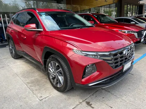 Hyundai Tucson GLS Premium usado (2024) color Rojo financiado en mensualidades(enganche $146,750 mensualidades desde $15,226)