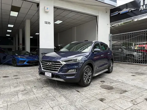 Hyundai Tucson Limited usado (2021) color Azul precio $364,900