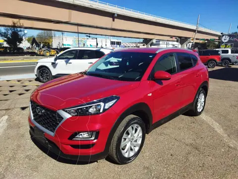 Hyundai Tucson GLS Premium usado (2019) color Rojo financiado en mensualidades(enganche $94,750 mensualidades desde $6,810)
