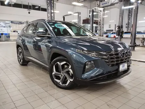 Hyundai Tucson Limited Tech usado (2023) color Azul precio $535,000