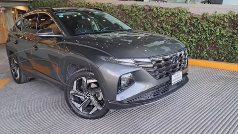 Hyundai Tucson Limited Tech usado (2024) color Gris financiado en mensualidades(enganche $238,260 mensualidades desde $10,025)