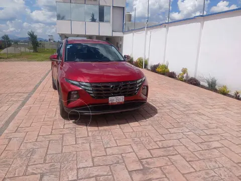 Hyundai Tucson Limited usado (2022) color Rojo financiado en mensualidades(enganche $80,640 mensualidades desde $8,798)