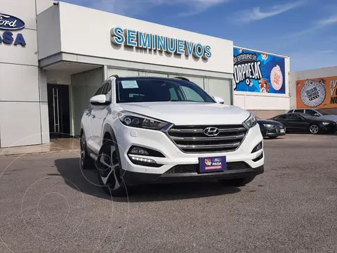 Hyundai Tucson Limited usado (2018) color Blanco precio $295,000