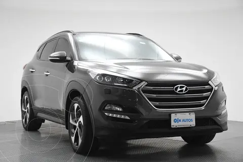 Hyundai Tucson Limited Tech usado (2017) color Gris financiado en mensualidades(enganche $78,360 mensualidades desde $6,164)