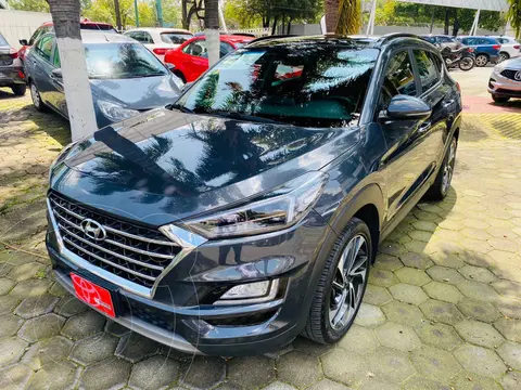 Hyundai Tucson Limited Tech usado (2020) color Gris financiado en mensualidades(enganche $106,694 mensualidades desde $9,477)