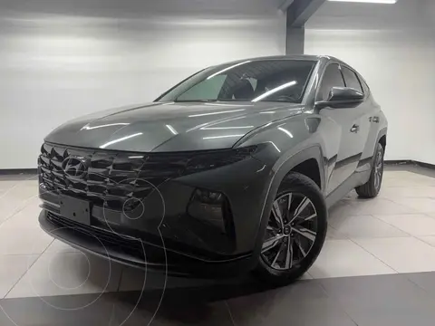 Hyundai Tucson GLS usado (2022) color Gris financiado en mensualidades(enganche $81,180 mensualidades desde $8,008)
