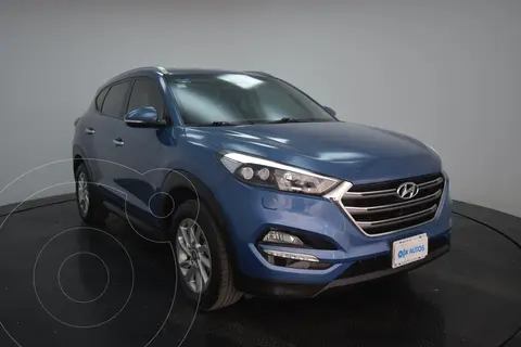 Hyundai Tucson Limited usado (2017) color Azul financiado en mensualidades(enganche $89,000 mensualidades desde $5,296)