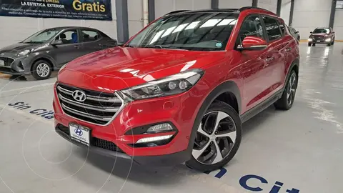 Hyundai Tucson Limited Tech usado (2016) color Rojo financiado en mensualidades(enganche $36,490)