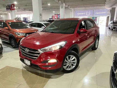 Hyundai Tucson GLS Premium usado (2018) color Rojo financiado en mensualidades(enganche $78,750 mensualidades desde $4,646)