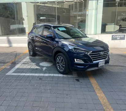 Hyundai Tucson Limited usado (2019) color Azul precio $370,000