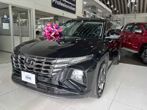Hyundai Tucson Limited Tech usado (2022) color Negro financiado en mensualidades(enganche $130,799 mensualidades desde $10,006)