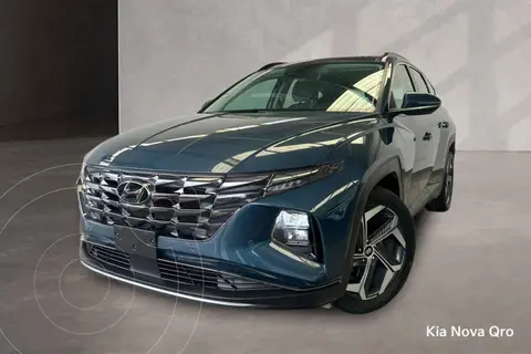 Hyundai Tucson Limited Tech usado (2023) color Azul precio $450,000