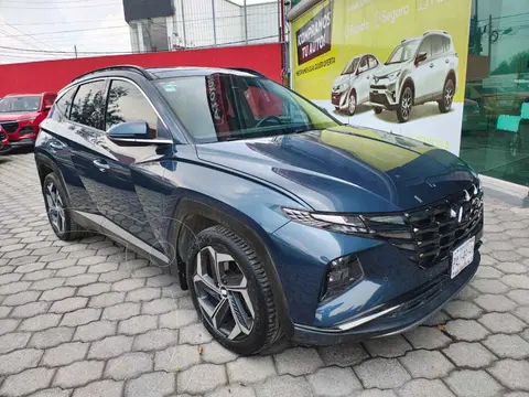 Hyundai Tucson Limited Tech usado (2022) color Azul precio $510,000