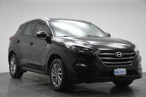 Hyundai Tucson GLS Premium usado (2017) color Negro financiado en mensualidades(enganche $68,200 mensualidades desde $5,365)