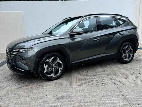 Hyundai Tucson Limited Tech usado (2023) color Gris financiado en mensualidades(enganche $127,634 mensualidades desde $13,548)