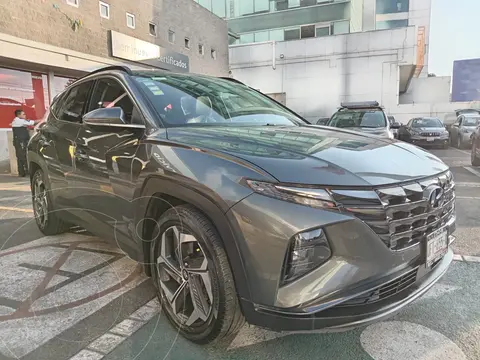 Hyundai Tucson Limited Tech usado (2023) color Gris financiado en mensualidades(enganche $206,492 mensualidades desde $8,688)
