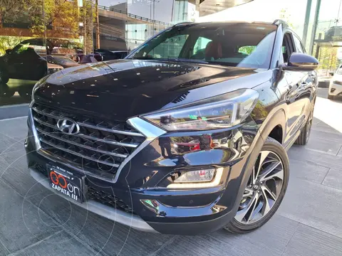 Hyundai Tucson Limited Tech usado (2019) color Negro financiado en mensualidades(enganche $85,565 mensualidades desde $6,543)