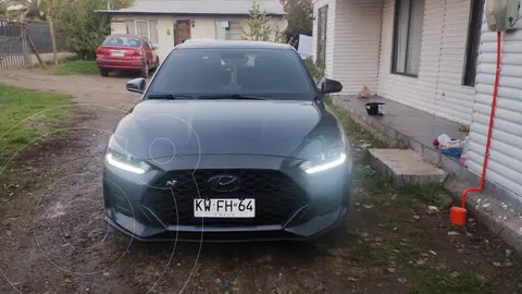 Hyundai Veloster 2.0L Premium Aut usado (2019) color Gris precio $14.000.000
