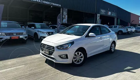 Hyundai Verna  1.4L Value usado (2021) color Blanco financiado en cuotas(pie $1.650.000)