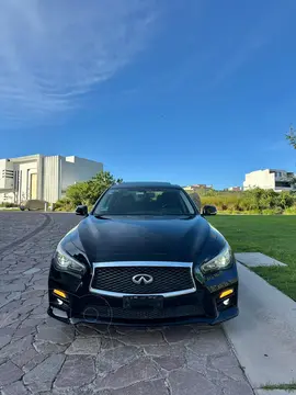 Infiniti Q50 Hybrid Design Line usado (2017) color Negro precio $255,000