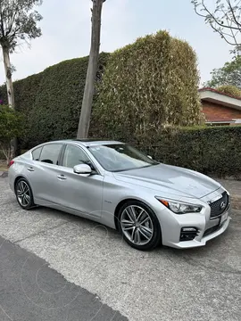 Infiniti Q50 Hybrid usado (2017) color Plata precio $360,000