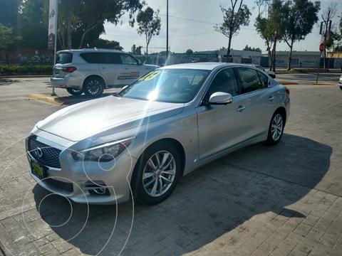 Infiniti Q50 Seduction usado (2018) color Plata Dorado precio $379,000