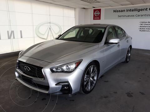 Infiniti Q50 Hybrid usado (2018) color Plata Dorado precio $589,800