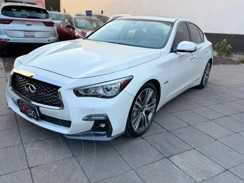 Infiniti Q50 Hybrid usado (2018) color Blanco precio $285,000