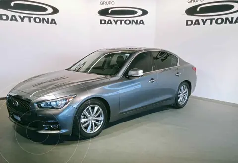 Infiniti Q50 Seduction usado (2018) color Gris financiado en mensualidades(enganche $94,750 mensualidades desde $6,869)