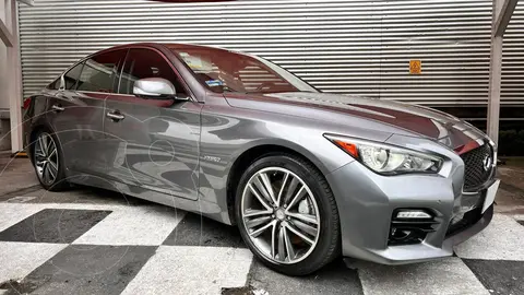 Infiniti Q50 Hybrid usado (2017) color Gris precio $300,000