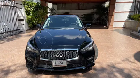 Infiniti Q50 Hybrid usado (2016) color Negro precio $225,000