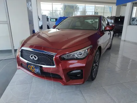 Infiniti Q50 Hybrid usado (2017) color Rojo precio $330,000