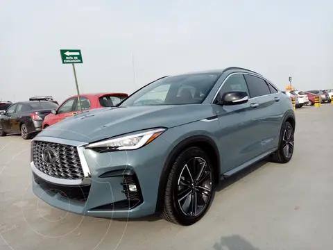 Infiniti QX55 Sensory usado (2023) color Gris financiado en mensualidades(enganche $337,500 mensualidades desde $28,006)