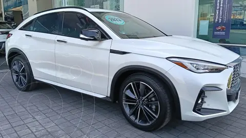 Infiniti QX55 Sensory usado (2024) color Blanco financiado en mensualidades(enganche $357,181 mensualidades desde $15,028)