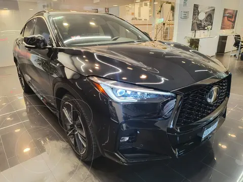 Infiniti QX55 Sensory usado (2024) color Negro financiado en mensualidades(enganche $459,800 mensualidades desde $19,346)