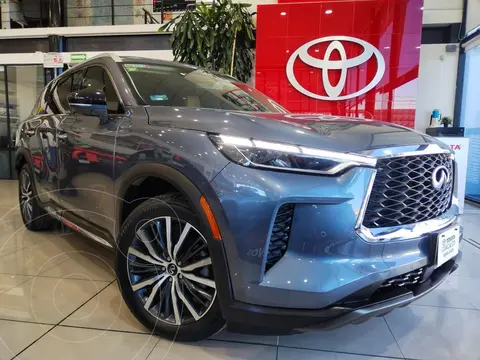 Infiniti QX60 Sensory usado (2023) color Gris financiado en mensualidades(enganche $397,100 mensualidades desde $17,059)