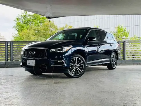 Infiniti QX60 2.5 Hybrid usado (2021) color Azul financiado en mensualidades(enganche $120,780 mensualidades desde $11,915)