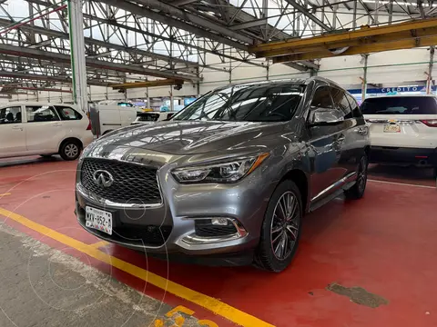 Infiniti QX60 3.5 Luxury usado (2019) color Gris financiado en mensualidades(enganche $89,800 mensualidades desde $8,100)