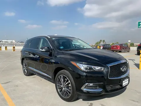 Infiniti QX60 2.5 Hybrid usado (2021) color Negro financiado en mensualidades(enganche $184,800 mensualidades desde $19,969)