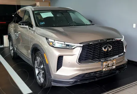 Infiniti QX60 Luxe usado (2023) color Dorado precio $910,000