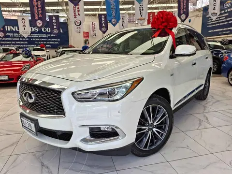 Infiniti QX60 2.5 Hybrid usado (2018) color Blanco financiado en mensualidades(enganche $119,900 mensualidades desde $9,875)