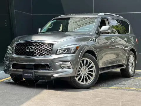 Infiniti QX80 Perfection 7 Pasajeros usado (2017) color Gris precio $625,000